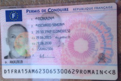 French driver's license