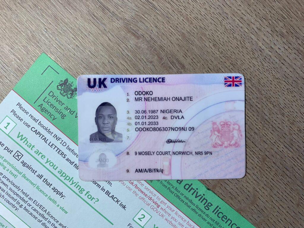 UK Driving License